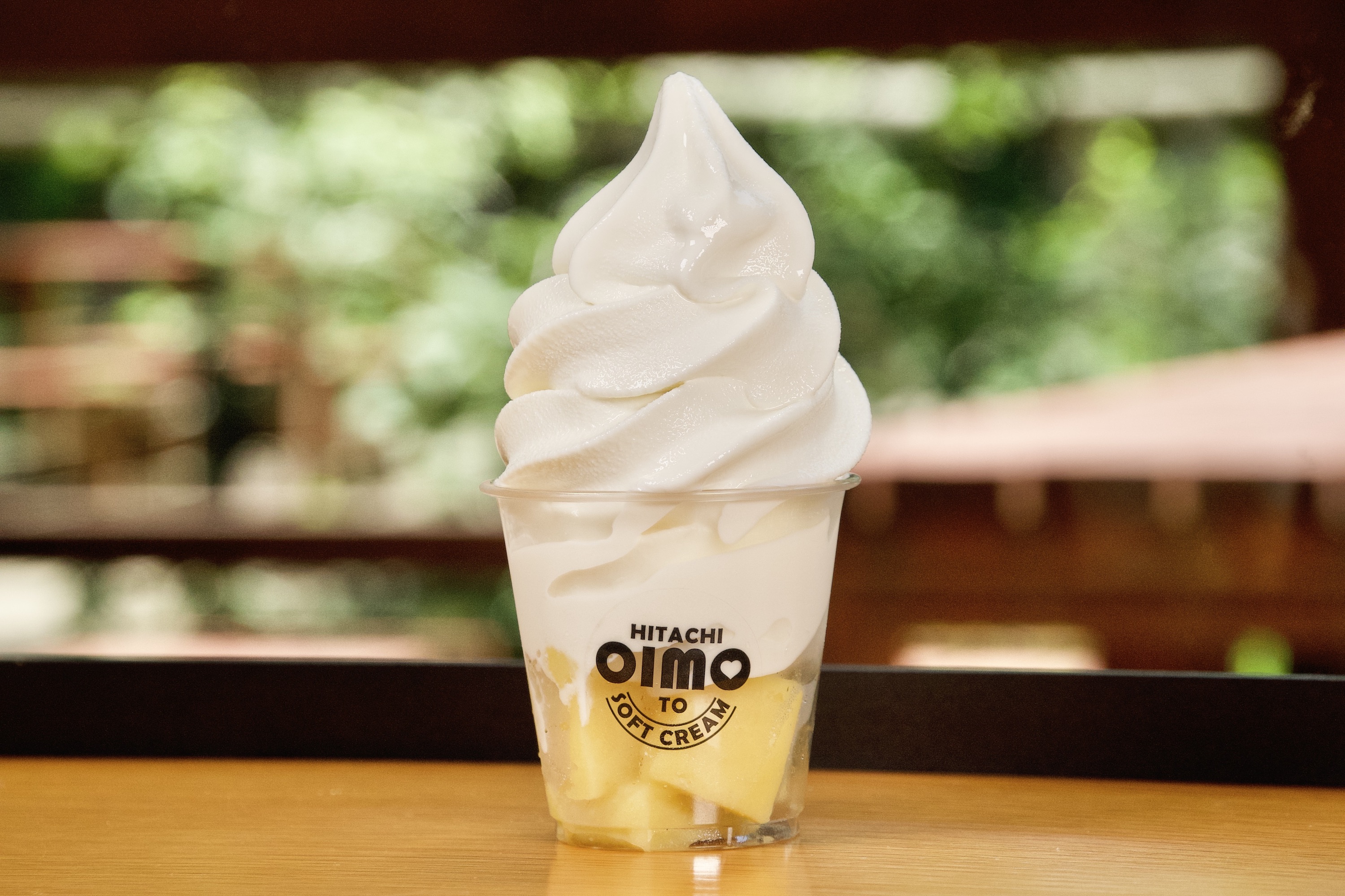 ひたち おいもTOソフトクリーム