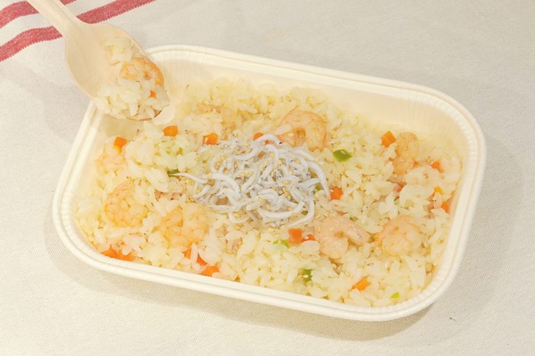 グラスハウスのエビピラフ