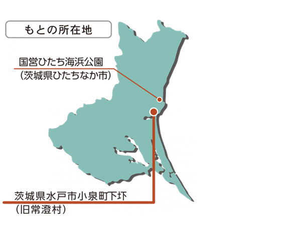 里の家のもとの所在地