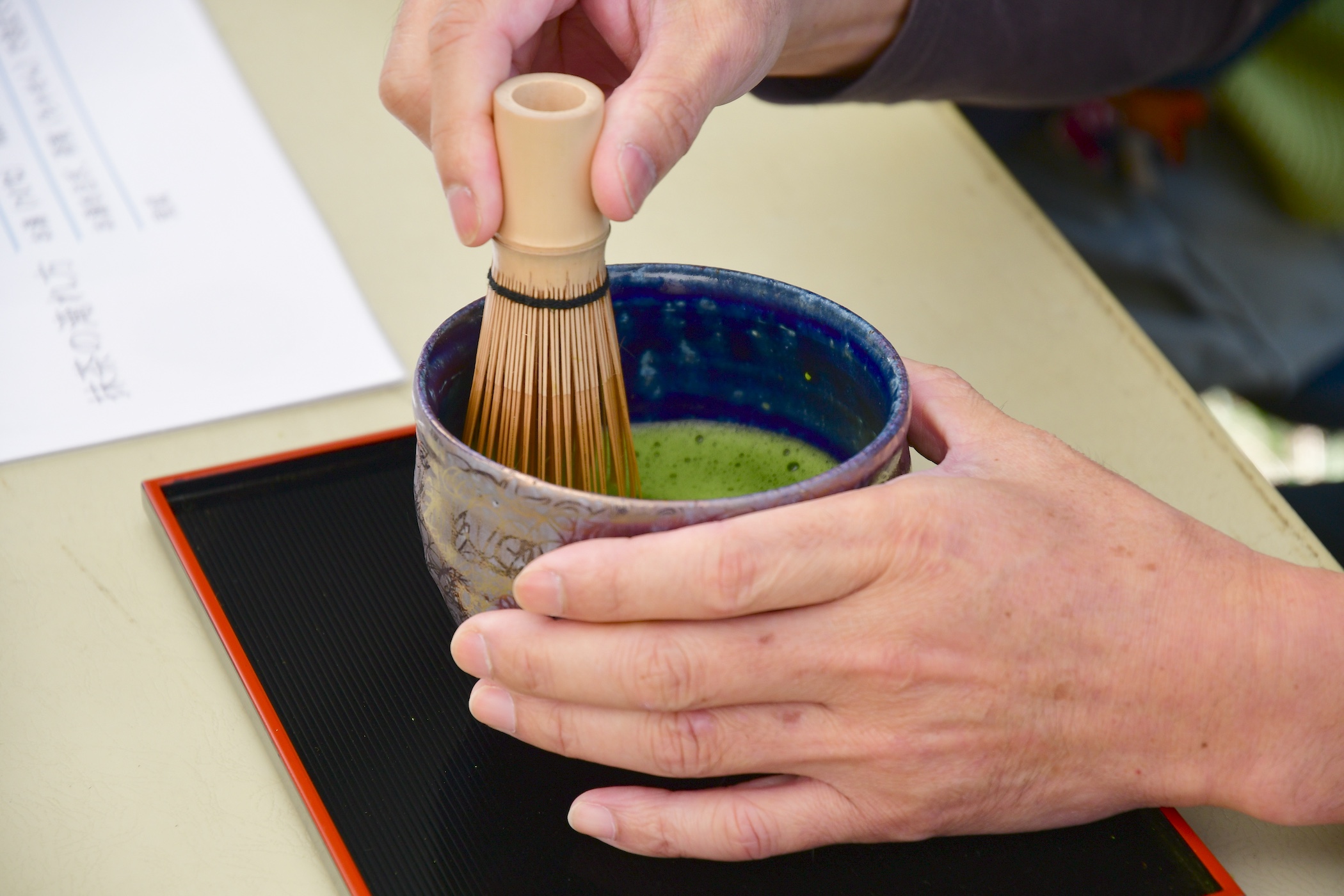 抹茶淹れ方講座