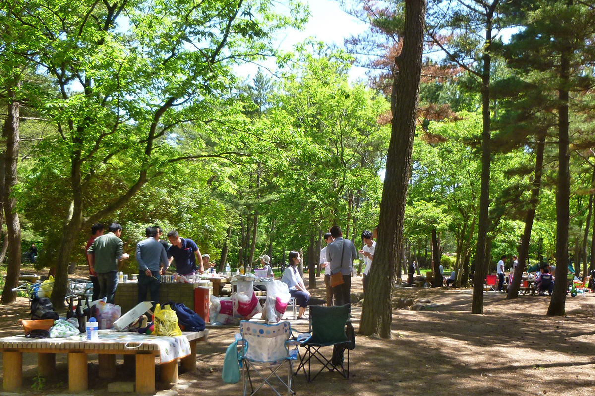 バーベキュー広場