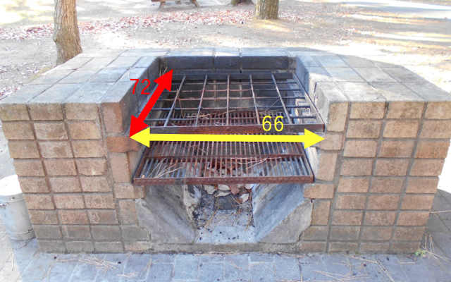 A1サイト鉄板（網）置き場