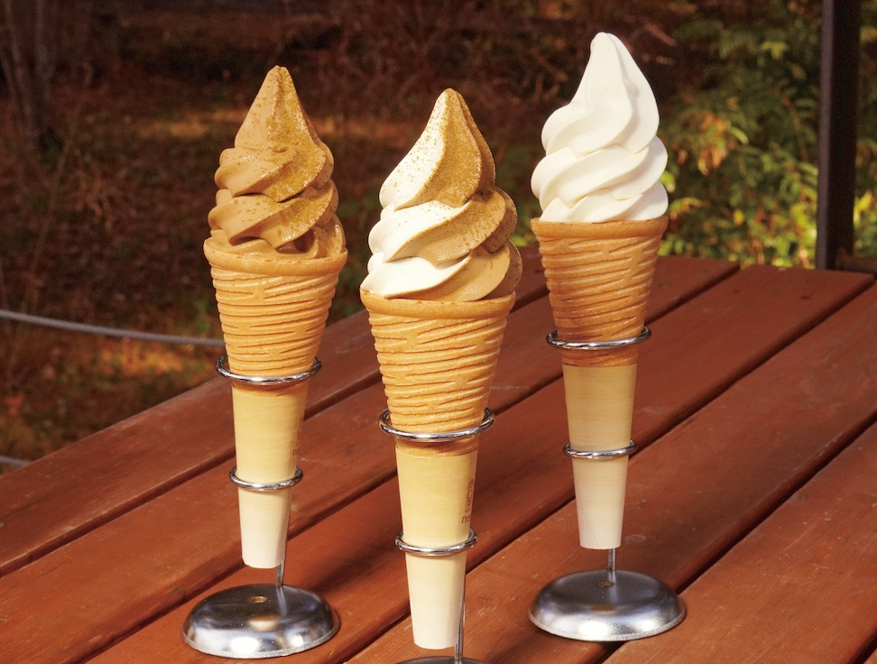 ほうじ茶ソフトクリーム02