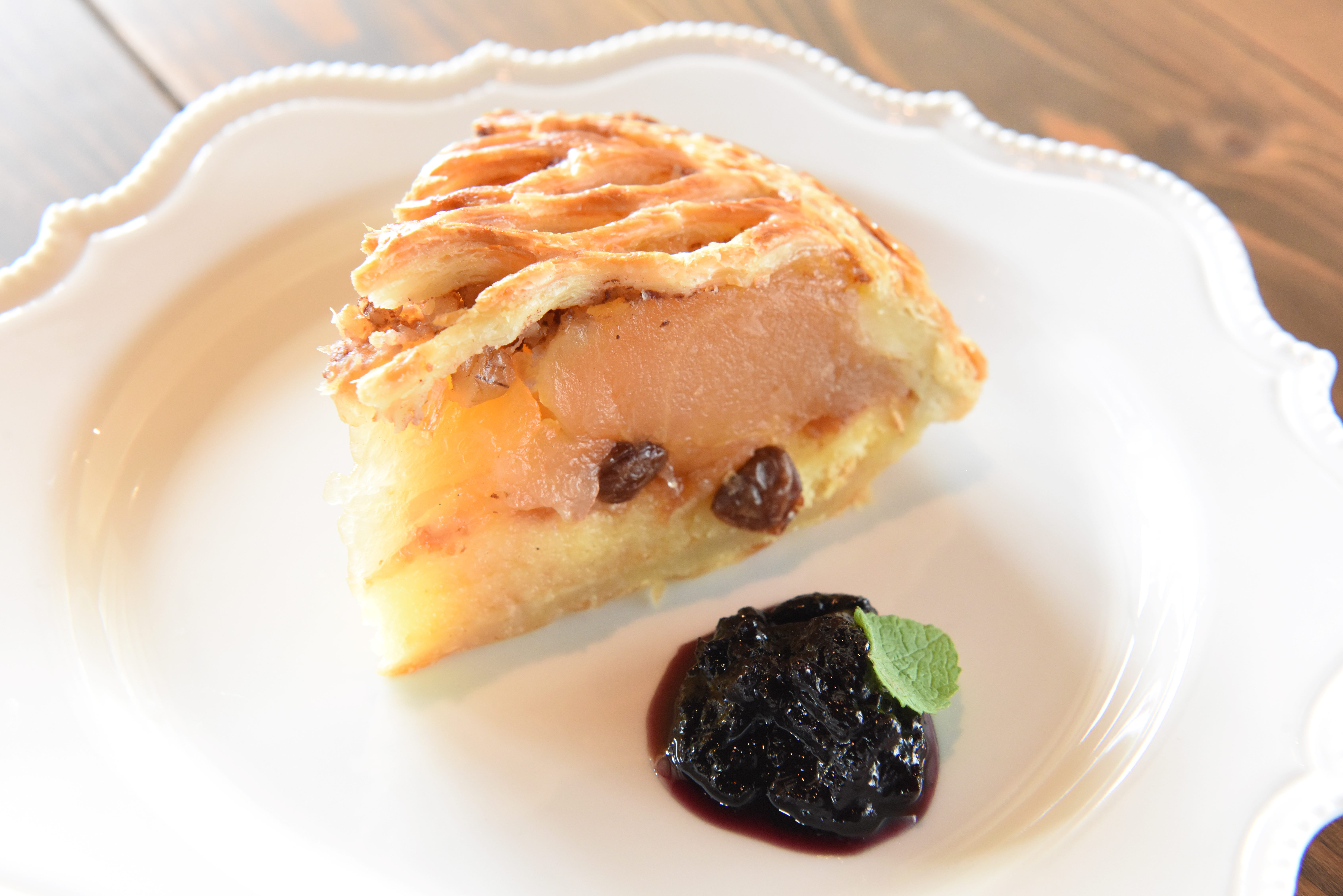 大ぶりにカットされたりんごがぎっしり