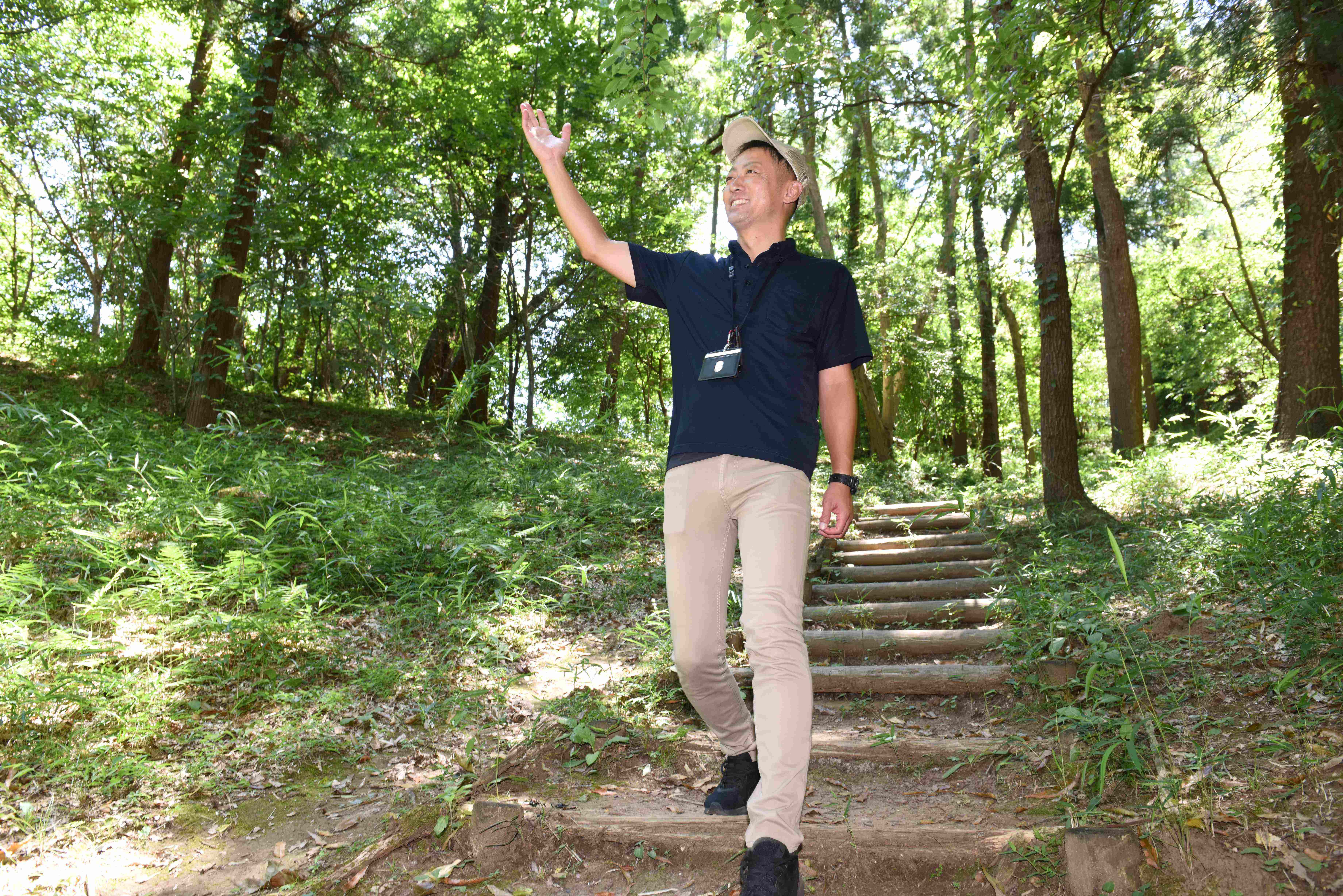 緑豊かな「眺望コース」