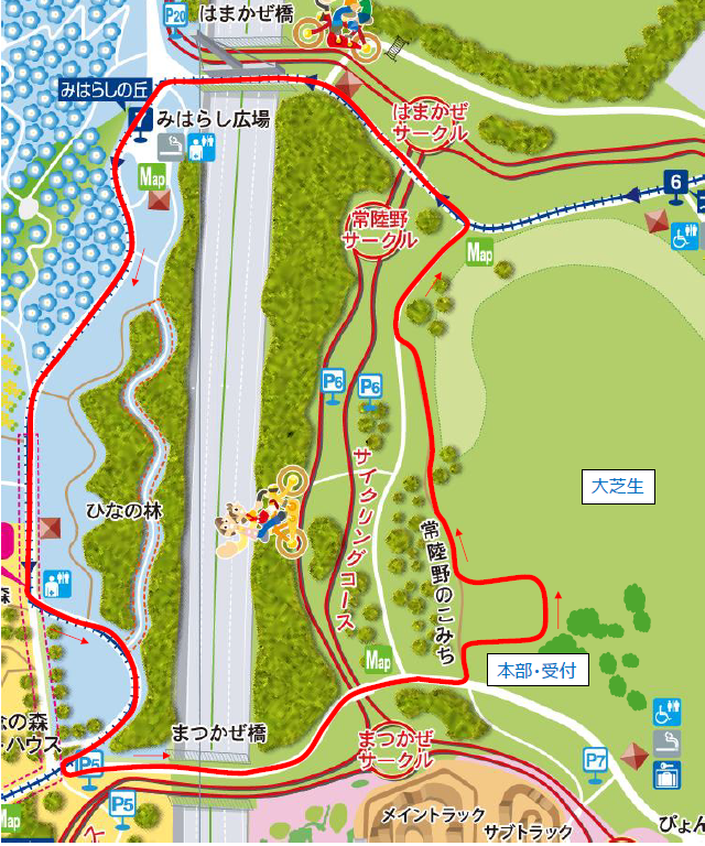 第5回　あおぞらマラソン　コース