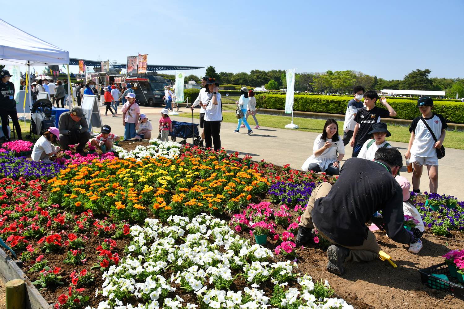 都市緑化フェスの様子