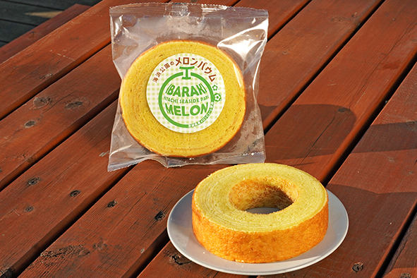 海浜公園のメロンバウム