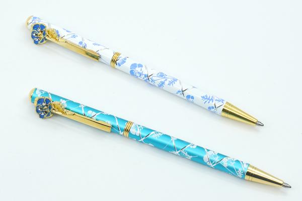 キラキラボールペン2色