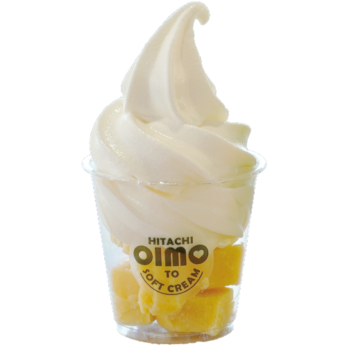 ひたちおいもTOソフトクリーム