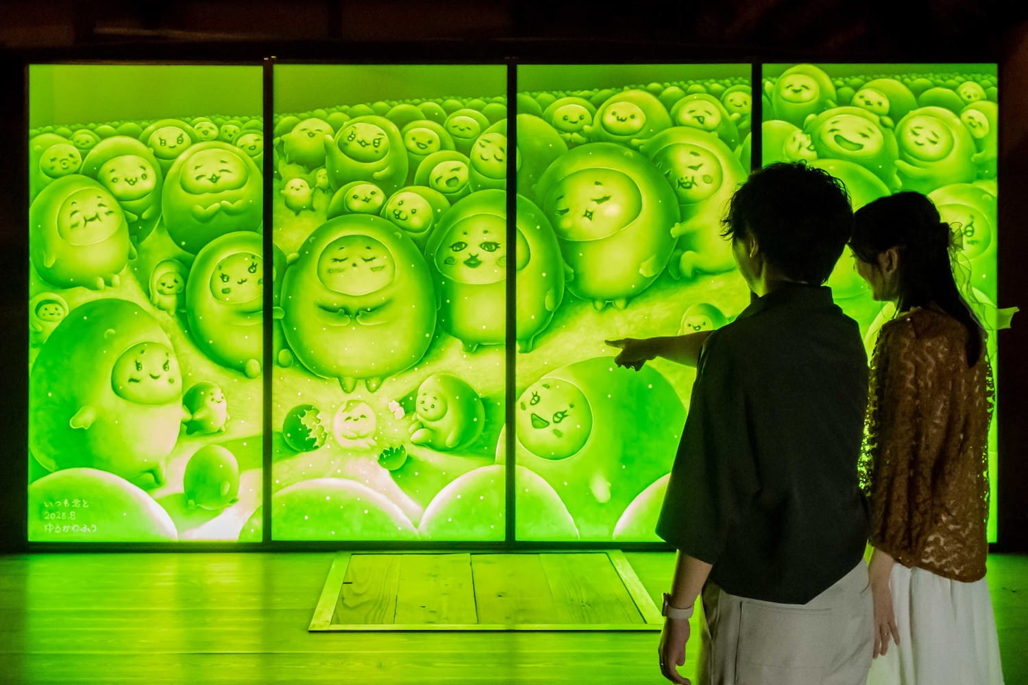 コキアライトアップ2026 ゆるかわふう作品展