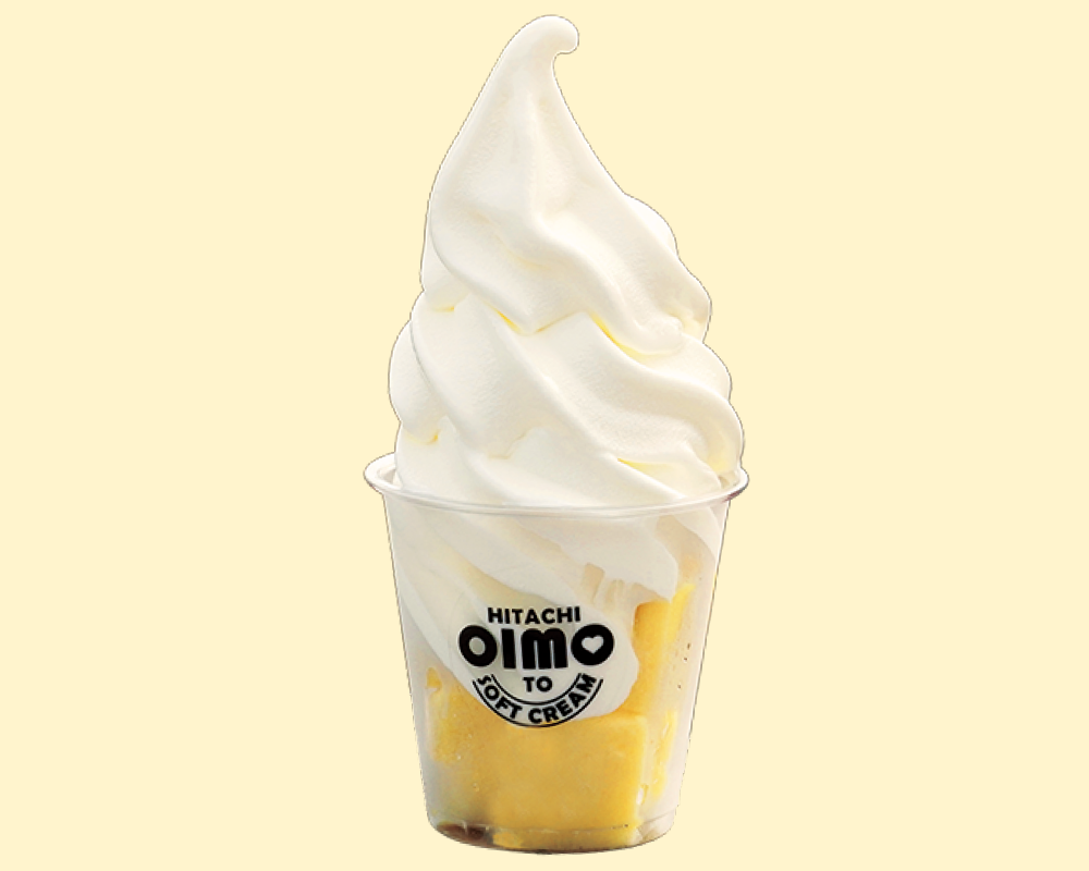 ひたちおいもTOソフトクリーム