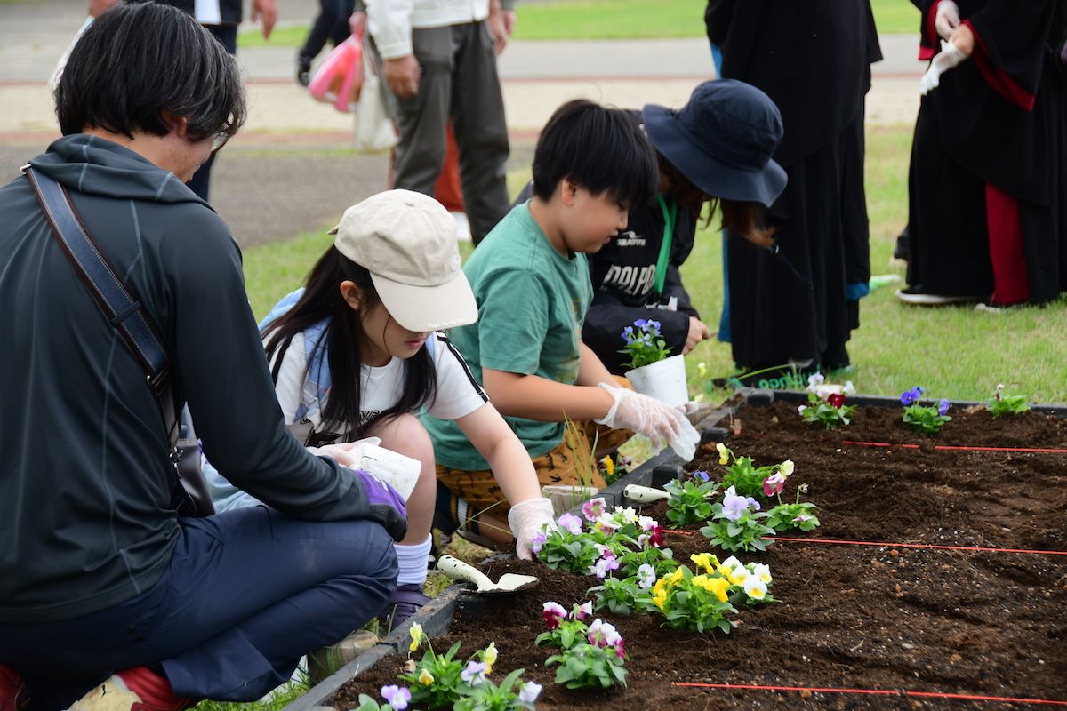 都市緑化フェスティバルの様子