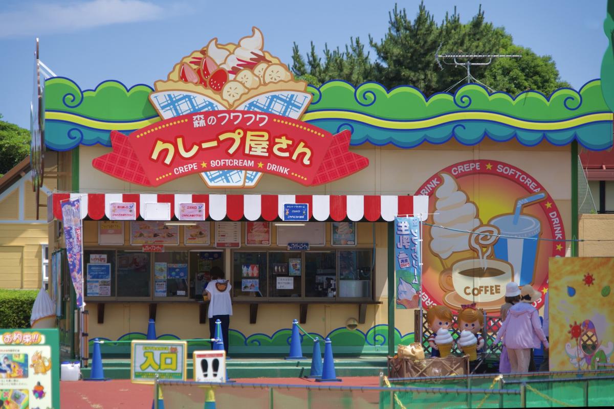 森のフワフワ クレープ屋さんの紹介