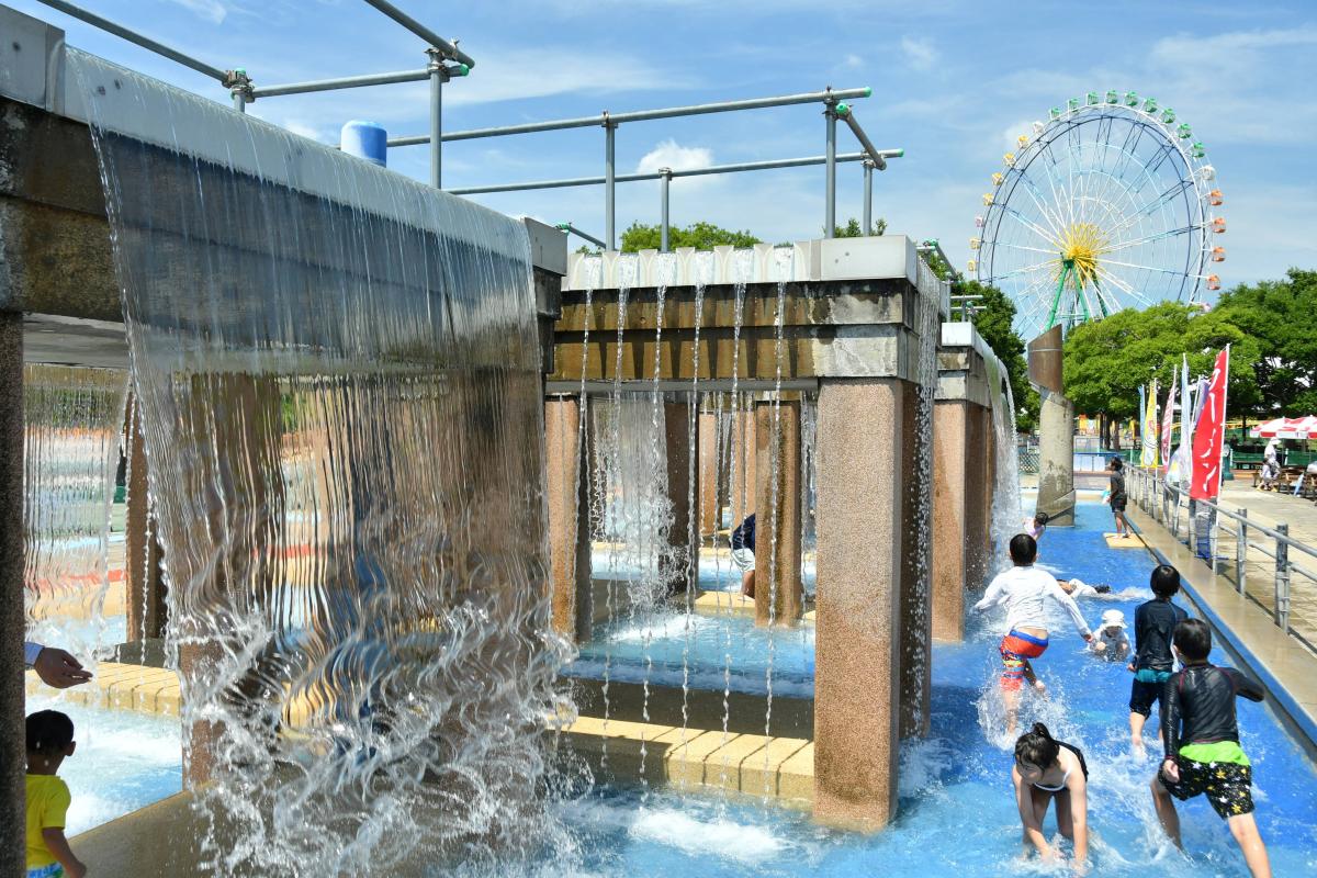 水遊び広場の紹介