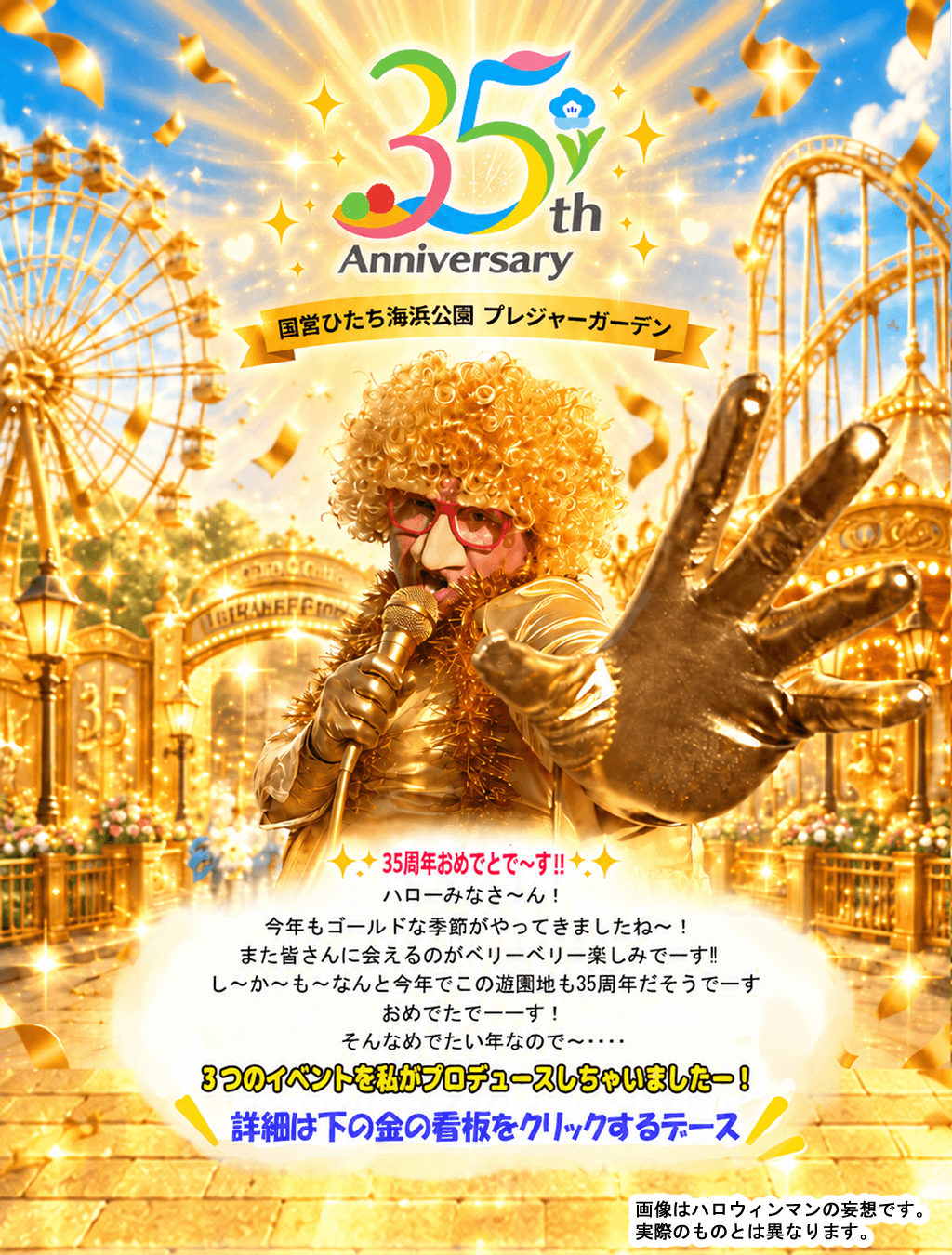 ３５周年ハロウィンTOP１