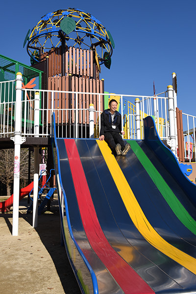 「滑り心地も最高です」