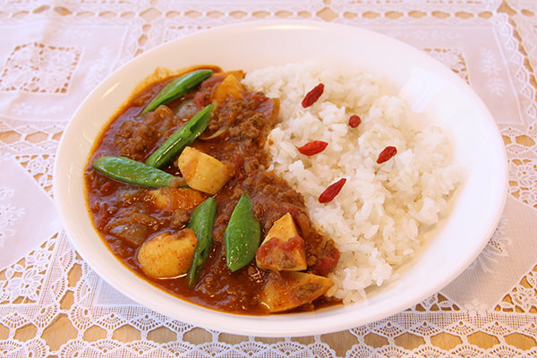 春のたけのこ薬膳カレー